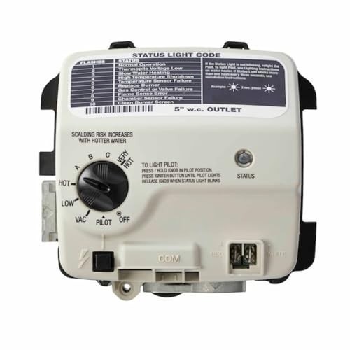 Water heater gas control - heater,
