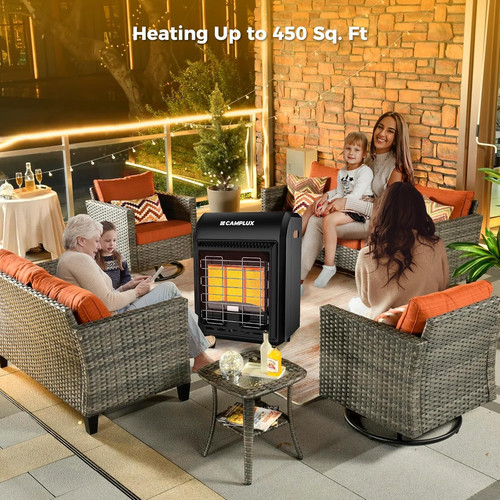 Camplux 000 btu outdoor - 18,000,